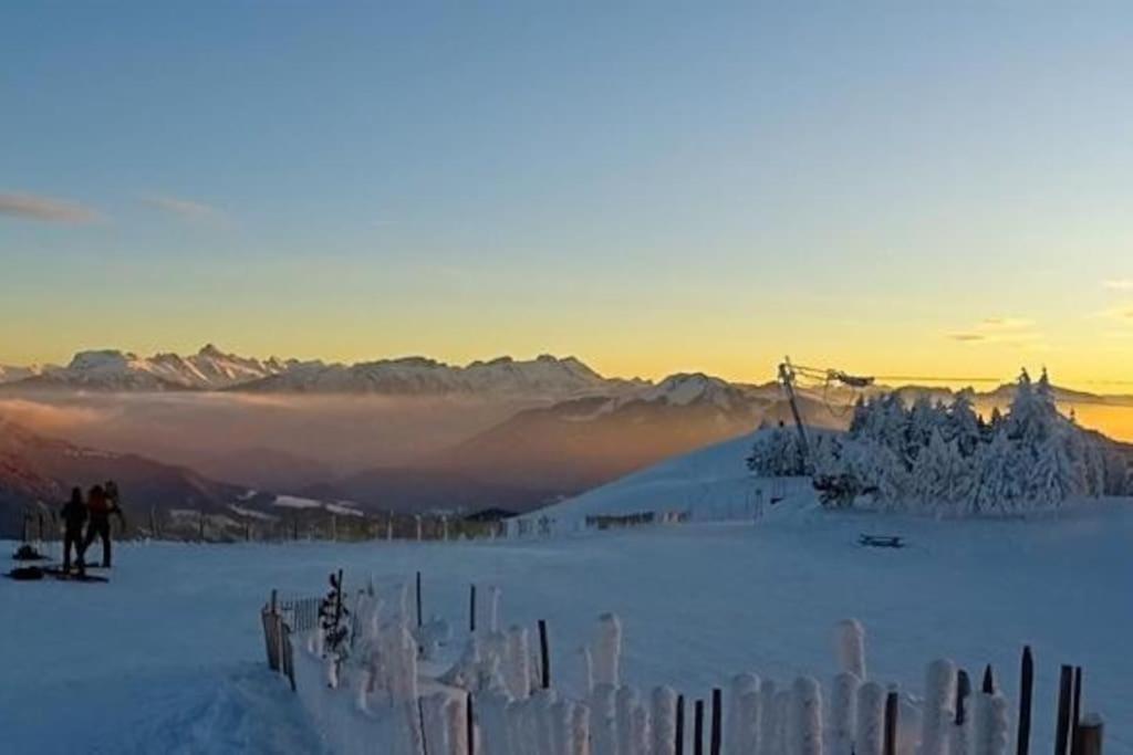Appartement Montagne La Vallee Verte Coeur Station Hirmentaz Bellevaux Bagian luar foto